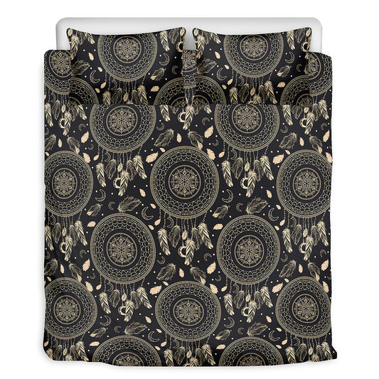 Vintage Native Dream Catcher Print Duvet Cover Bedding Set