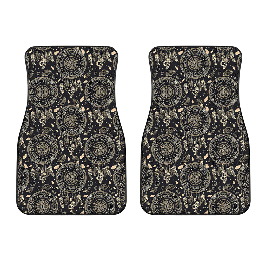 Vintage Native Dream Catcher Print Front Car Floor Mats