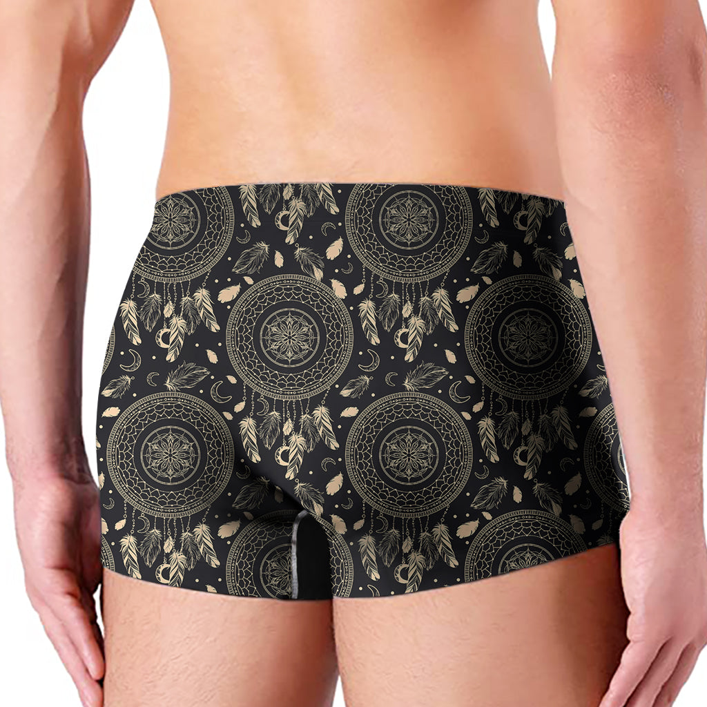 Vintage Native Dream Catcher Print Men's Boxer Briefs