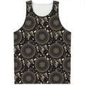 Vintage Native Dream Catcher Print Men's Tank Top
