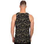 Vintage Native Dream Catcher Print Men's Tank Top