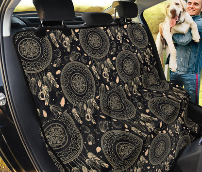 Vintage Native Dream Catcher Print Pet Car Back Seat Cover