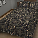 Vintage Native Dream Catcher Print Quilt Bed Set