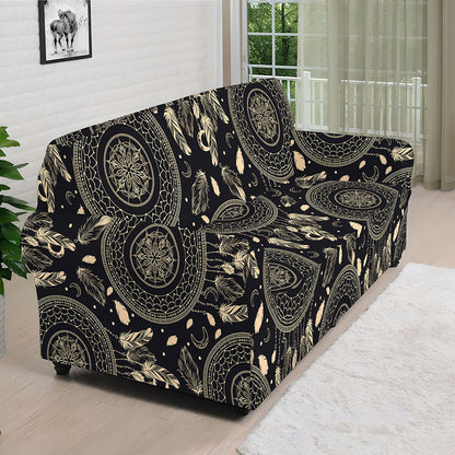 Vintage Native Dream Catcher Print Sofa Cover