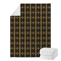 Vintage Orthodox Pattern Print Blanket