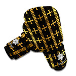 Vintage Orthodox Pattern Print Boxing Gloves