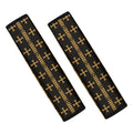 Vintage Orthodox Pattern Print Car Seat Belt Covers