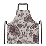 Vintage Paisley Pattern Print Apron