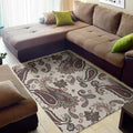 Vintage Paisley Pattern Print Floor Mat