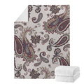 Vintage Paisley Pattern Print Blanket