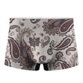 Vintage Paisley Pattern Print Men's Boxer Briefs