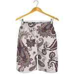 Vintage Paisley Pattern Print Men's Shorts