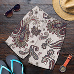 Vintage Paisley Pattern Print Men's Shorts