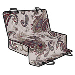 Vintage Paisley Pattern Print Pet Car Back Seat Cover
