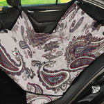 Vintage Paisley Pattern Print Pet Car Back Seat Cover