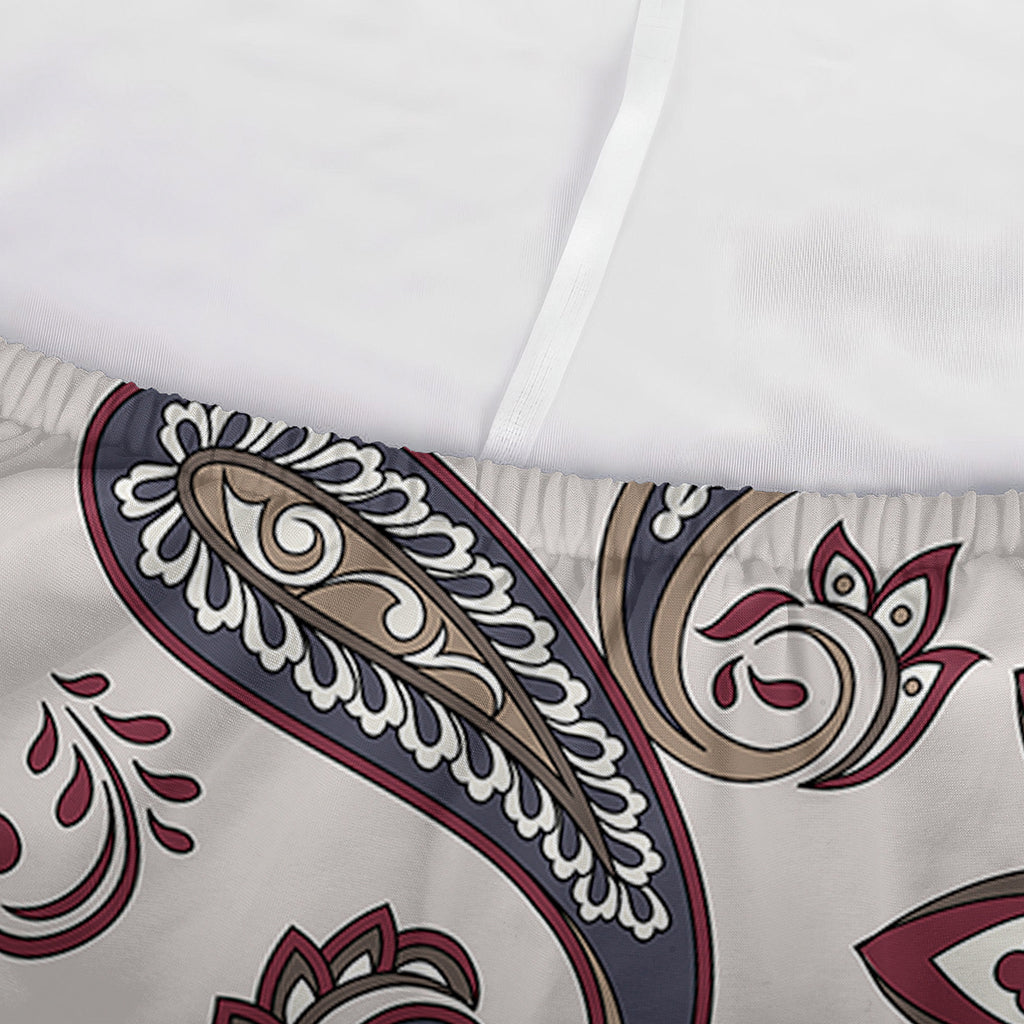 Vintage Paisley Pattern Print Sofa Cover