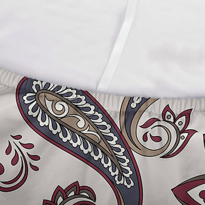 Vintage Paisley Pattern Print Sofa Cover