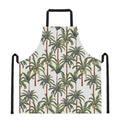 Vintage Palm Tree Beach Pattern Print Apron