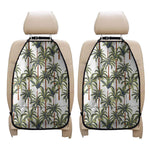 Vintage Palm Tree Beach Pattern Print Car Seat Organizers