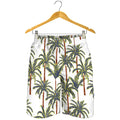 Vintage Palm Tree Beach Pattern Print Men's Shorts