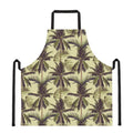 Vintage Palm Tree Pattern Print Apron