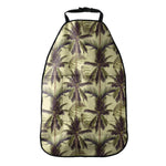 Vintage Palm Tree Pattern Print Car Seat Organizers
