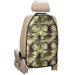 Vintage Palm Tree Pattern Print Car Seat Organizers