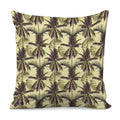 Vintage Palm Tree Pattern Print Pillow Cover