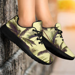Vintage Palm Tree Pattern Print Sport Shoes GearFrost