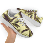 Vintage Palm Tree Pattern Print Sport Shoes GearFrost