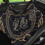 Vintage Pisces Zodiac Sign Print Pet Car Back Seat Cover
