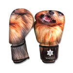 Vintage Pomeranian Portrait Boxing Gloves