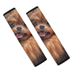 Vintage Pomeranian Portrait Car Seat Belt Covers