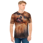 Vintage Pomeranian Portrait Men's T-Shirt