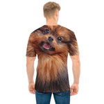 Vintage Pomeranian Portrait Men's T-Shirt