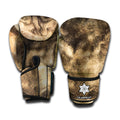 Vintage Pug Portrait Print Boxing Gloves