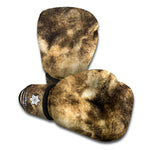 Vintage Pug Portrait Print Boxing Gloves