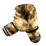 Vintage Pug Portrait Print Boxing Gloves