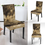 Vintage Pug Portrait Print Dining Chair Slipcover