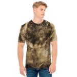 Vintage Pug Portrait Print Men's T-Shirt