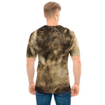 Vintage Pug Portrait Print Men's T-Shirt