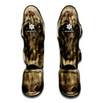 Vintage Pug Portrait Print Muay Thai Shin Guard