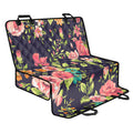 Vintage Rose Floral Flower Pattern Print Pet Car Back Seat Cover