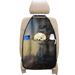 Vintage Rottweiler Portrait Print Car Seat Organizers
