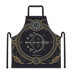 Vintage Sagittarius Zodiac Sign Print Apron