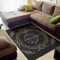Vintage Sagittarius Zodiac Sign Print Floor Mat