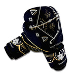 Vintage Sagittarius Zodiac Sign Print Boxing Gloves