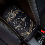 Vintage Sagittarius Zodiac Sign Print Car Center Console Cover