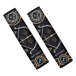 Vintage Sagittarius Zodiac Sign Print Car Seat Belt Covers