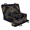 Vintage Sagittarius Zodiac Sign Print Pet Car Back Seat Cover